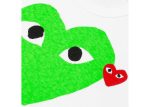 Comme-des-Garcons-PLAY-Red-Emblem-Heart-T-shirt-White-Green-2