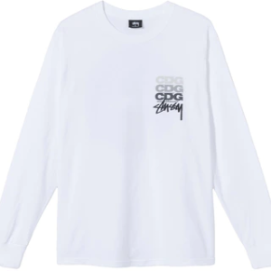 Comme Des Garçons Long Sleev Shirt Play Hearts