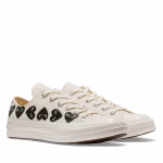 CONVERSE MULTI HEARTS LOW TOP WHITE