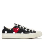 Comme des Garçons Play Chuck 70 Low Polka Dot (Black)