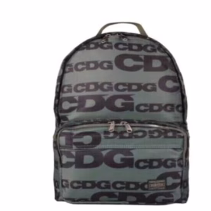 Cdg Grey Nylon Backpack